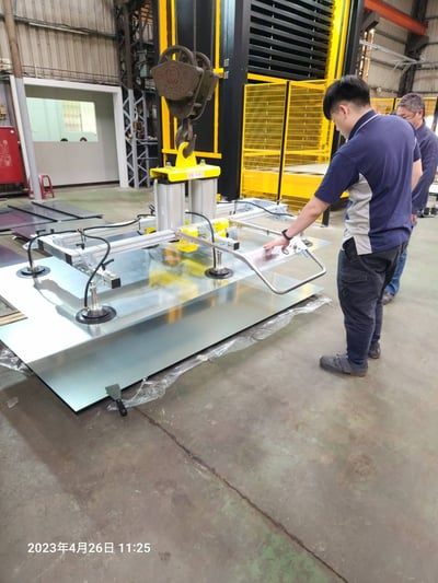 Mặt hút chân không dùng cơ 300kg, không cần điện và khí nén - ảnh 5