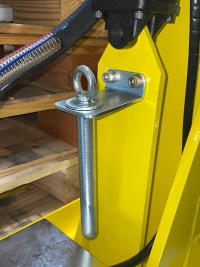 Cầu trục xoay khớp nối air balancer nằm ngang, mặt hút Becker - ảnh 8