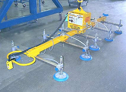 ANVER E100M10-110-5/44-SP ten pad electric powered vacuum lifter