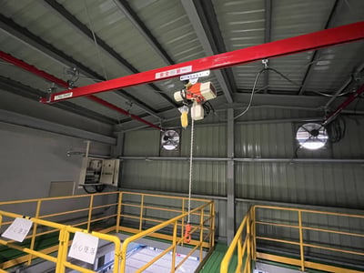 5T Rail with KITO Electric Hoist for Workshops - ảnh 7