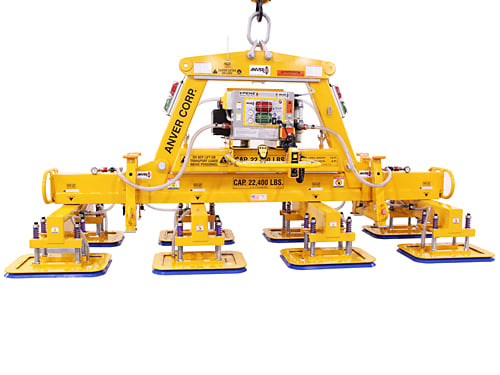 ANVER 8-pad lifting frame with GF15T vacuum generator