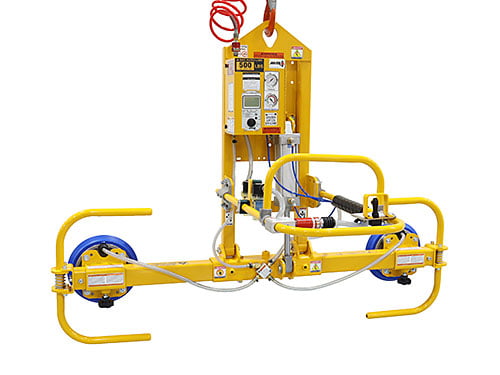 Thiết bị lật trợ lực 2 mặt hút ANVER AT50M2-61 trên giá đỗ PS-150
