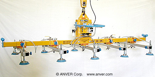 ANVER E50M10-110-5/44 ten pad electric powered vacuum lifter