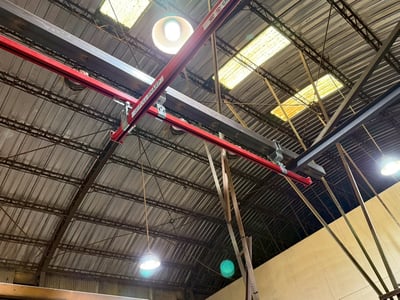 Thanh ray 5T 200 kg, pa lăng COMEUP và tool hút cửa sắt - ảnh 26