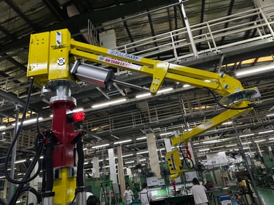 Tay nâng trợ lực di động 120 kg có cột chỉnh chiều cao - ảnh 12