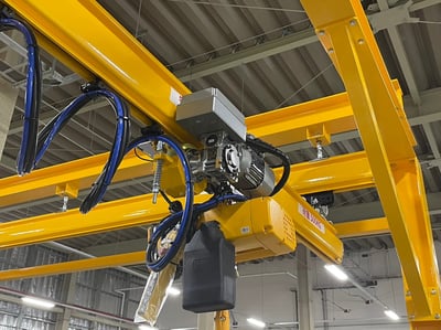 Bộ khung thanh ray 500 kg kết hợp palăng nâng hạ - ảnh 13