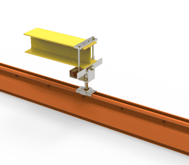 Bộ treo thanh ray dọc