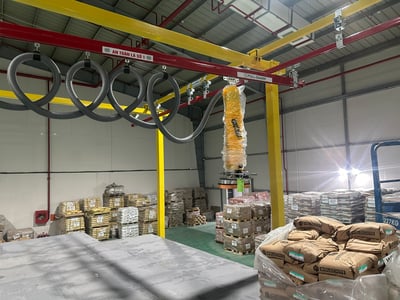 Bộ khung thanh ray thép 200 kg và ống hút chân không ANVER - ảnh 24