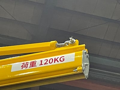 Cầu trục xoay treo pa lăng khí nén, tool kẹp vành xe và mâm xe - ảnh 8