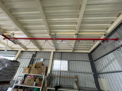 Thanh ray 5T treo trần, bên dưới treo thiết bị hút chân không ANVER - ảnh 14