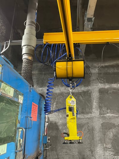 Thanh ray 500kg treo trần cho mặt hút chân không và pa lăng điện - ảnh 19