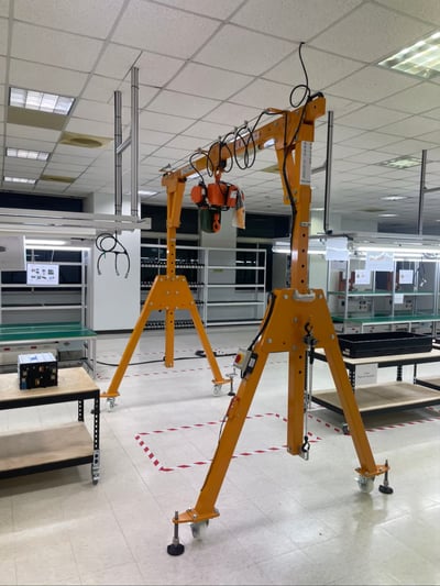 Cổng trục di động có thể nâng hạ chiều cao - ảnh 2