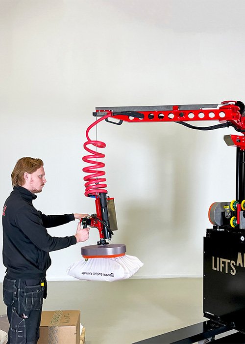 Lifts All Speedy Picker Add-On – Forklift Crane Arm for Warehouses