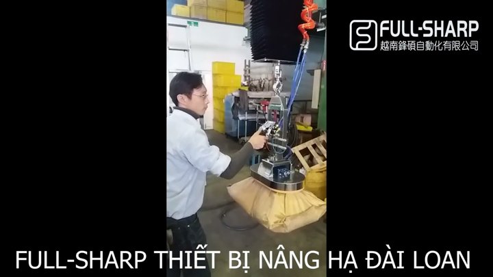 Thiết Bị Nâng Hạ Hút Bao Đường, Bao mía, Bao dứa, Bao Bột, Bao xi măng, Bao phân