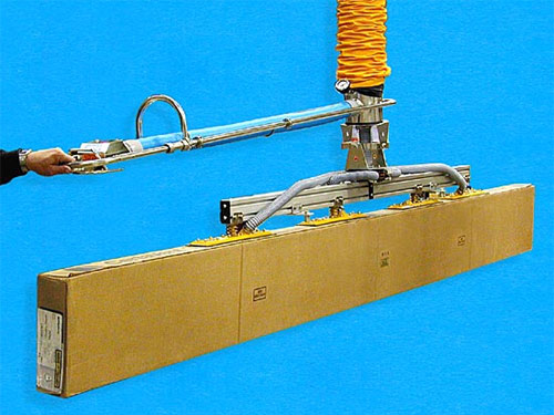 Ống hút chân không ANVER VT160 tay điều khiển kéo dài nâng thùng dài, mỏng
