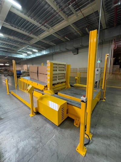 Bàn lật điện 1 tấn, lật pallet, khuôn và cuộn nặng 90 độ - ảnh 7
