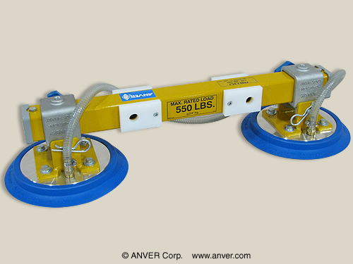 ANVER PA90-2-XX-3 double pad vacuum lifting attachment