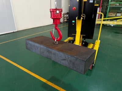 Xe cẩu mini 400 kg đẩy tay di động - ảnh 27