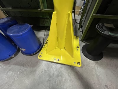 Aluminum Rail Jib Crane with KITO Manual Chain Hoist - ảnh 2