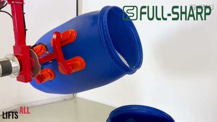 Thiết bị nâng hạ hút chân không thùng phuy, điều khiển xoay tròn thông minh