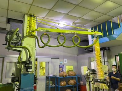 Cầu trục xoay treo tường ray 5T treo ống hút chân không Anver - ảnh 28