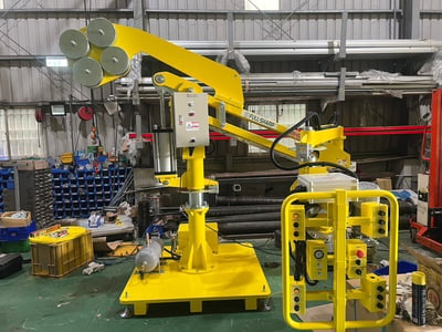 Tay nâng trợ lực khí nén nâng và lật cuộn - ảnh 12