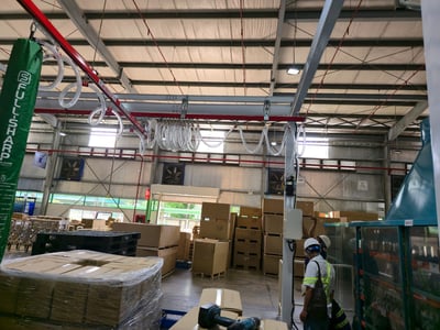 Thanh ray 5T và thiết bị nâng chân không hút thùng giấy 200 kg - ảnh 9