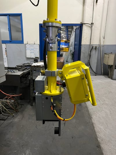 Tay nâng trợ lực treo trần 120 kg nâng khuôn vào máy CNC - ảnh 6
