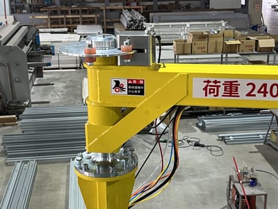 Tay nâng trợ lực treo cột, đầu hút chân không nâng tấm thép - ảnh 3