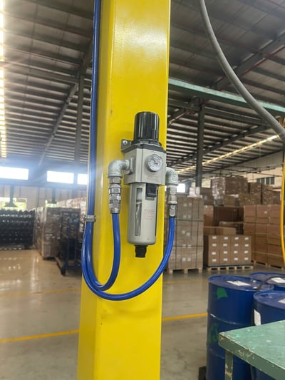 Bộ khung thanh ray 5T treo air balancer 200 kg gắp motor xe - ảnh 19