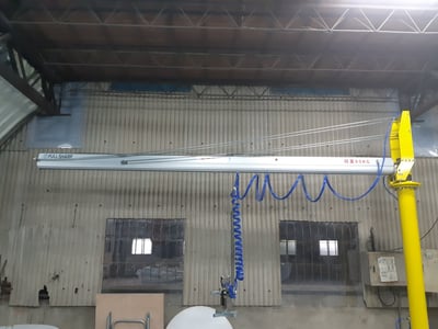 Cầu trục xoay khí nén tay cầm cảm ứng lực cho ván SUP - ảnh 5