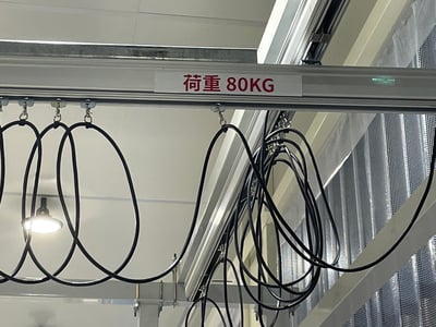 Bộ khung cột di động treo thanh ray nhôm FullSharp tải 200 kg - ảnh 4