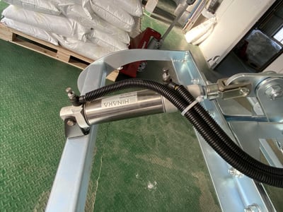 Cầu trục xoay khí nén đế di động và tool kẹp bao đa năng - ảnh 20