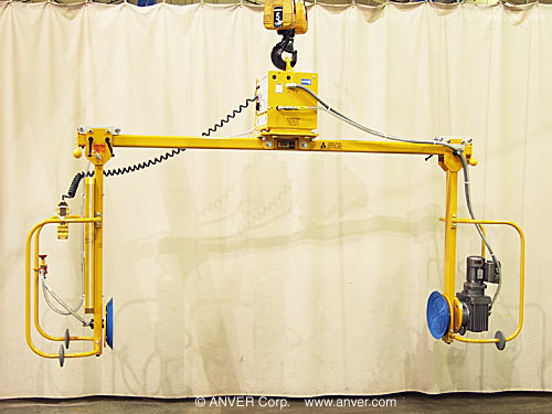ANVER E50M2-98SG-PR: lifting & rotating refrigeration cabinets weighing up to 500 lb (227 kg)