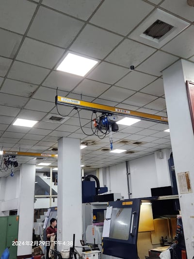 Thanh ray ABUS treo pa lăng điện ABUS cho nhà xưởng - ảnh 1