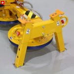 Pin-release parking stands on a lifter, photo 1