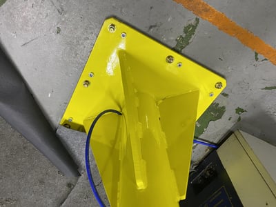 Pneumatic Jib Crane with Plastic Tray Hook Tool - ảnh 2