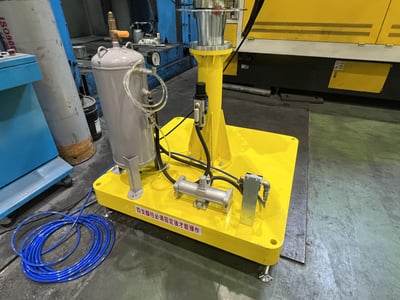 Tay nâng trợ lực đế di động 120kg kẹp phôi kim loại - ảnh 2