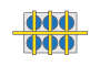 6-pad H-style frame pad position diagram