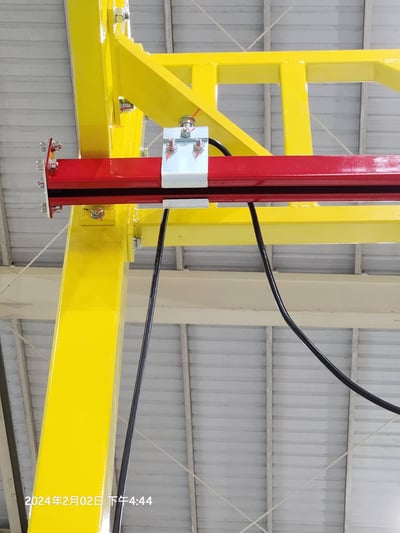 Bộ khung thanh ray kèm tool móc cho tuyến thao tác trong xưởng - ảnh 3