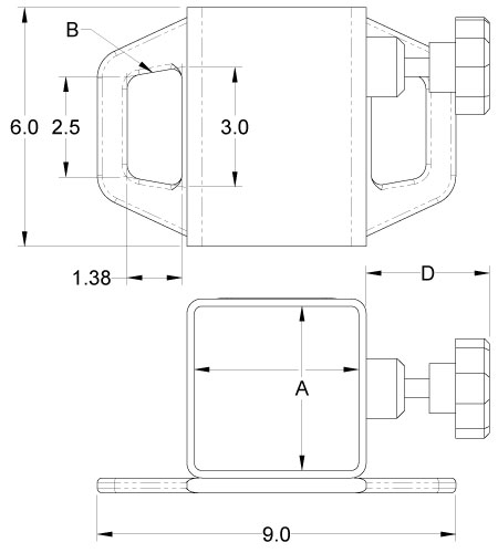 Bản vẽ kích thước SHA-400-WS
