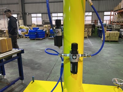 Mobile Base Pneumatic Jib Crane with Multi-Pad Vacuum Lifter for Cartons - ảnh 5