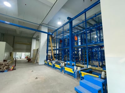 Bộ khung thanh ray 500 kg treo ANVER hút tấm - ảnh 5
