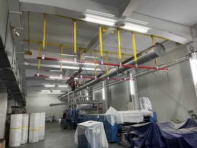 Overhead Rail and Electric Hoist for Lifting Material Rolls - ảnh 12