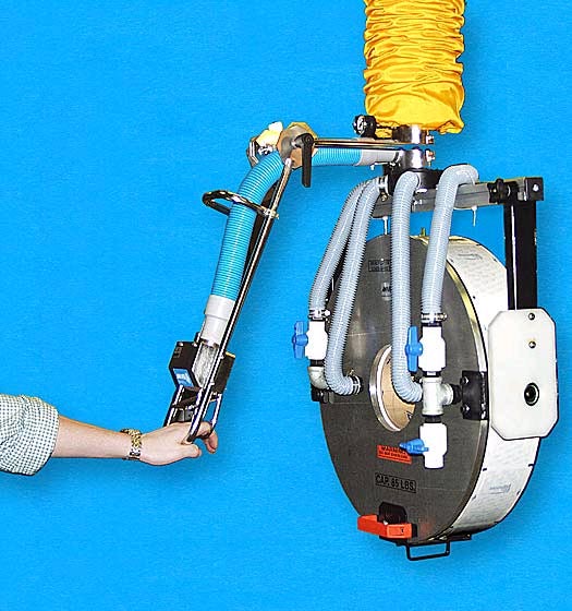 Ống hút chân không ANVER VT160 nâng và nghiêng cuộn nhãn giấy cỡ lớn