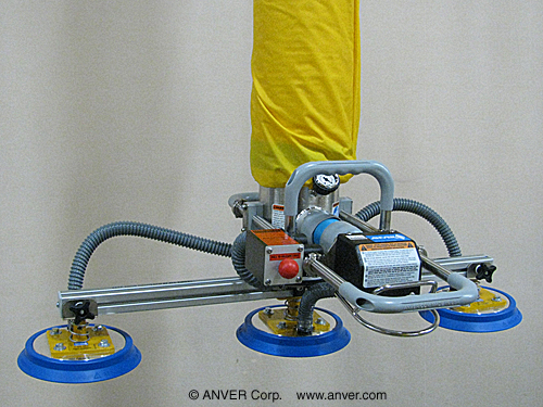 Ống hút chân không ANVER VT180 ba mặt hút tròn nâng ba thùng sơn