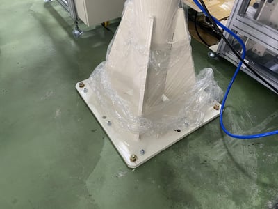 Cầu trục xoay ray nhôm, palang KITO kéo tay và nam châm gạt tay - ảnh 2