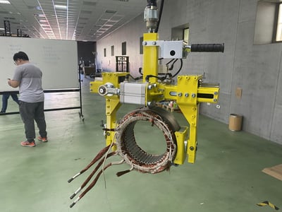 Cầu trục xoay ray nhôm, palang KITO kéo tay và nam châm gạt tay - ảnh 39