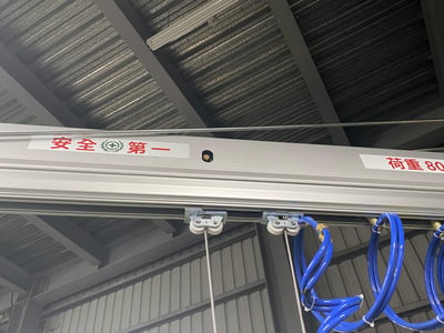 Beam-Mounted Pneumatic Jib Crane with Force-Sensing Handle - ảnh 7