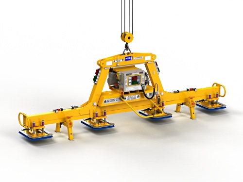 ANVER 4-pad vacuum lifting frame